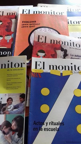 Revista El Monitor De La Educacion. Números Varios. Cada Una