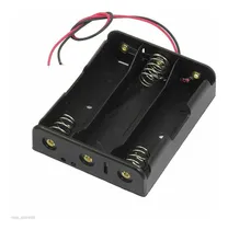 Comprar Porta Pila Holder Bateria Pilas 18650 Para 3 Baterias