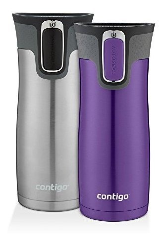 Contigo Autoseal West Loop - Taza De Viaje De Acero Inoxidab