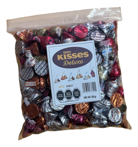 Kisses A Granel 850gr Surtido 6 Diferentes 100% Original
