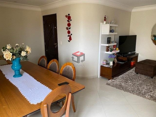 Imagem 4 de 18 de Apartamento À Venda, 3 Quartos, 1 Suíte, 4 Vagas, Campestre - Santo André/sp - 90016