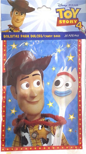 Bolsa Bolsita Dulces Fiesta 25pzas Toy Story 0toy0