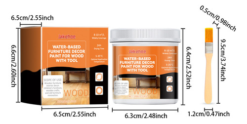 Pintura Para Decoración De Muebles Con Base De Agua, 100 Ml,