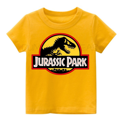 Remera Jurassic Park Nene Nena Infantil Algodón Premium