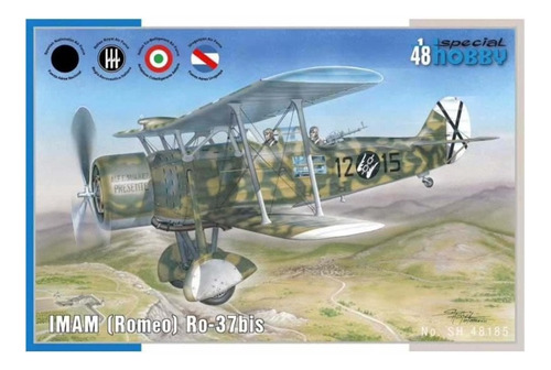 Special Hobby 48185 Imam Romeo Ro 37bis Biplano Uruguay 1/48