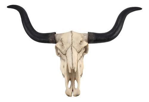 Cuerno Largo Vaca Cráneo Colgante De Pared Longhorn Ste...