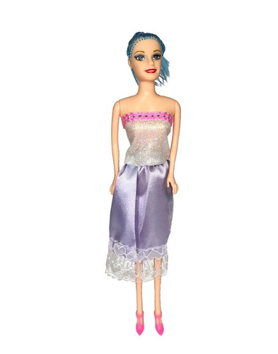 Muñeca Fantasy Doll Fashion Vestidos Y Accesorios