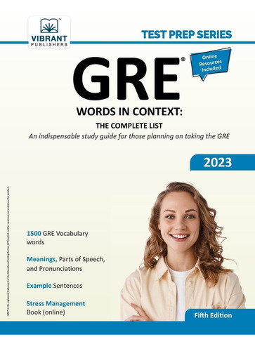 Libro: Gre Words In Context: The Complete List (test Prep