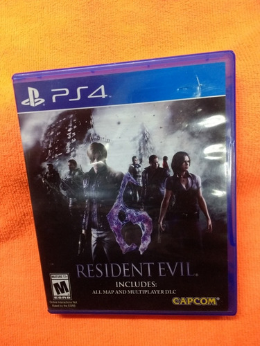 Resident Evil 6 Ps4 (Usado)