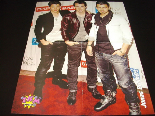 Poster Jonas Brothers * One Direction * 53 X 40 (e030)