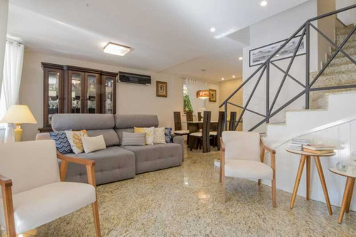 Imagem 10 de 15 de Maravilhosa Casa Triplex 200m2 Recreio Quality I 4sts Hidro Armários Planejados 3vgs - Recn40005