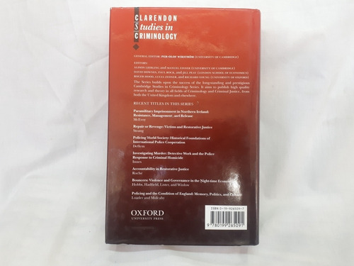 Imagen 4 de 10 de The Criminological Foundation Penal Policy Zedner Ashworth