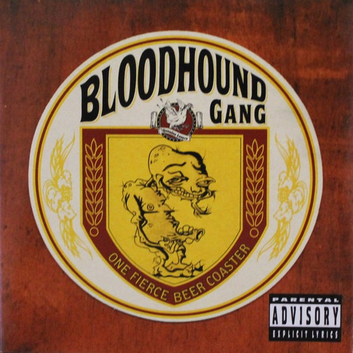 Bloodhound Gang  One Fierce Beer Coaster Cd Usado 