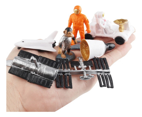 19 Piezas De Juguetes Para Niños, Estatuas De Astronautas Es