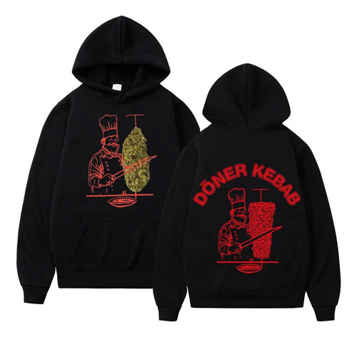 Wcc Sudaderas Con Capucha Con Estampado De Marihuana Doner K