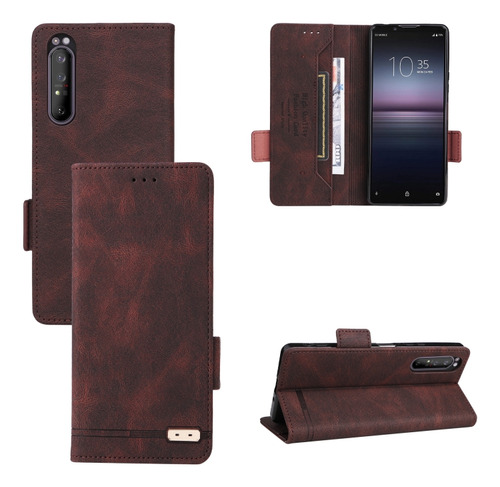 Funda Con Cierre Magnético Para Sony Xperia 1 Ii