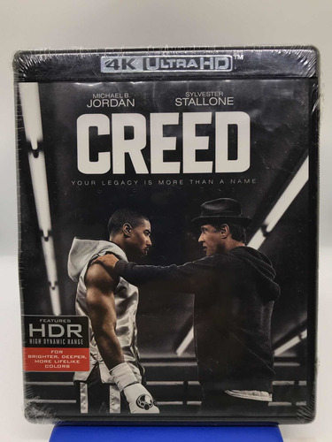 Bluray Original Y 4k Película Creed Nuevo En Caja