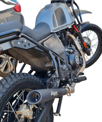 Escapamento Esportivo Inox Royal Enfield Himalayan Hp Evo