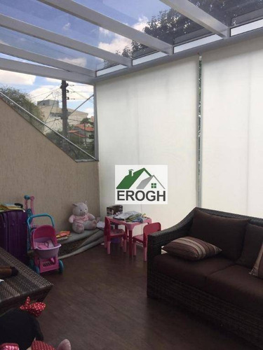 Imagem 25 de 30 de Sobrado Residencial À Venda, Santa Maria, Santo André. - So0099