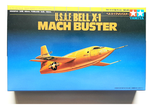 Avión Bell X-1 1/72 Tamiya Chuck Yeager