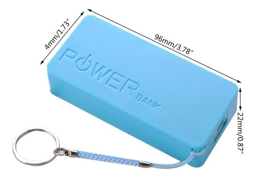 Power Bank 5600 Mah Portátil Reales, Incluye Cable Microusb