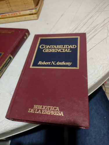 Contabilidad Gerencial Robert N Anthony (Usado)
