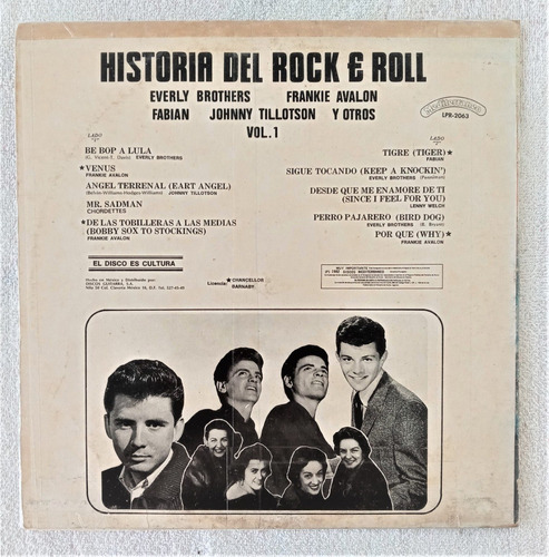 Historia Del Rock N Roll Lp Vol. 1 (Usado)