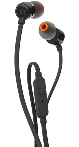 Fone De Ouvido Intra-auricular Com Fio Tune 110 Preto Jbl