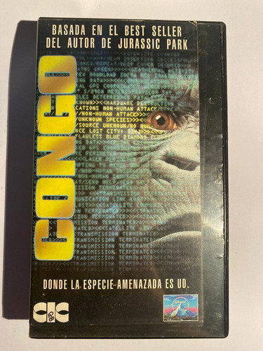 Congo Tim Curry Lauda Linney Vhs (Usado)