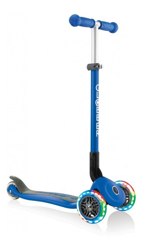 Monopatín Diablo De Pie Azul Scooter Globber Para Niños Dino