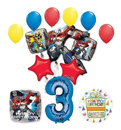 Kit Fiesta Transformers 3 Cumpleaños