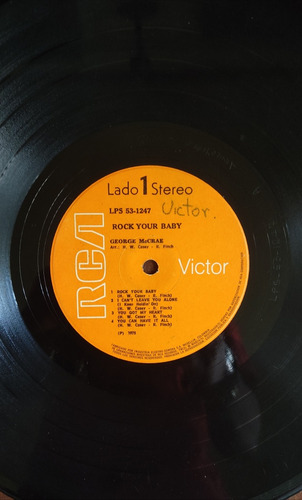 Antiguo Lp George Mccrea Año 1970