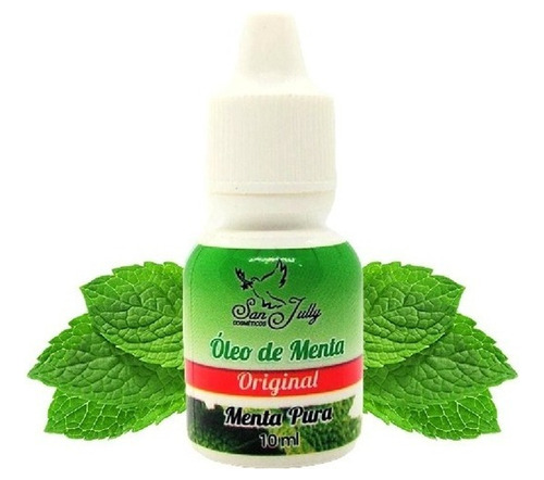  72 Unidades Massageador Oleo De Menta Pura San Jully 10ml