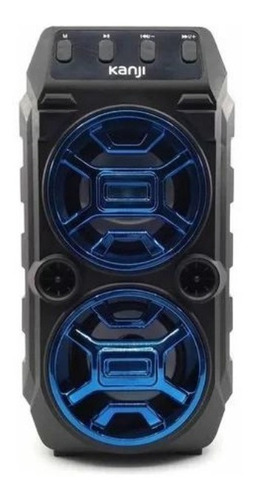 Parlante Bluetooth Portatil Radio Luces Led Usb 