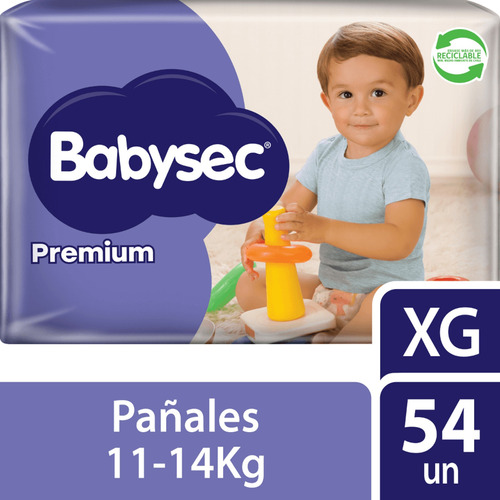 Babysec Premium Pañales De Bebé Flexiprotect 54 U XG