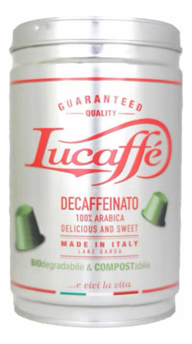 Capsulas De Cafe Descafeinada Lucaffé - Nespresso