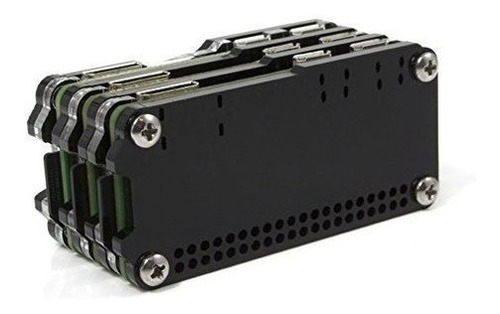 Imagen 4 de 5 de Caja Triple Stack Zero Para Raspberry Pi Zero Y Zerow