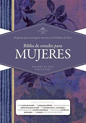 Biblia Reina Valera 1960 De Estudio Para Mujeres...
