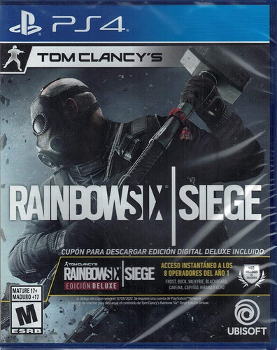 Tom Clancy's Rainbow Six Siege - Deluxe Edition -ps4-fisico 