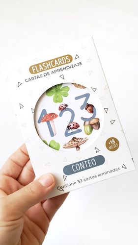 Juego De Mesa Flashcard Numeros Educativas