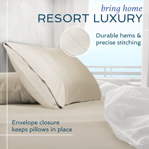 Fundas De Almohada King Size - 50x100cm - Pack De 2 Pzs