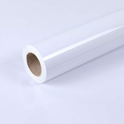 Papel Tapiz - Tinkei 15.8'' X 197'' White Contact Paper