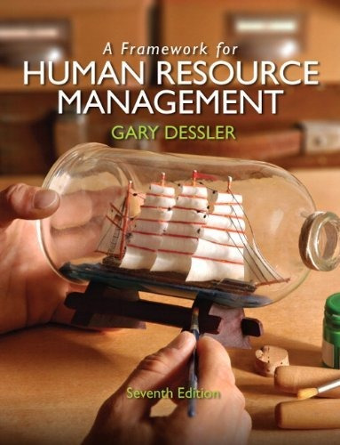 Book : Framework For Human Resource Management, A - Dessler