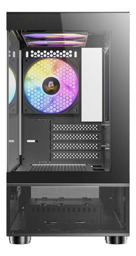 Gabinete para jogadores Antec CX200m Argb 3x120mm Micro Atx Compufan