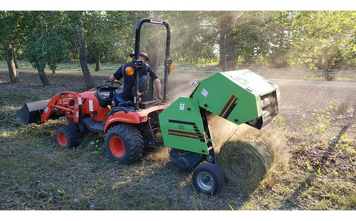 Enfardadora Bolo Tractor Pasto Alfalfa 890 93cm Tecnodeliv