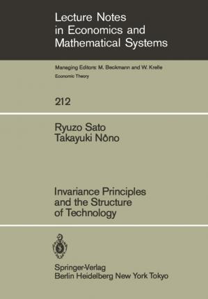 Libro Invariance Principles And The Structure Of Technolo...