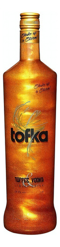 Vodka Tofka Caramelo 750ml Original  Com Selo Procedencia!