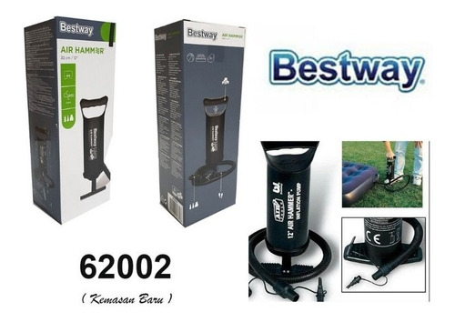 Bomba Manual Bestway Para Inflar Lo Que Quieras 62002