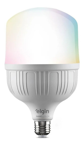 Lâmpada Led Rgb Bulbo 30w Inteligente Smart Wi-fi Wifi Elgin