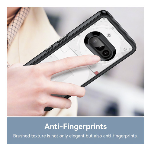 2x Mica Funda Para Nothing Phone 3a Case Cristal Templado